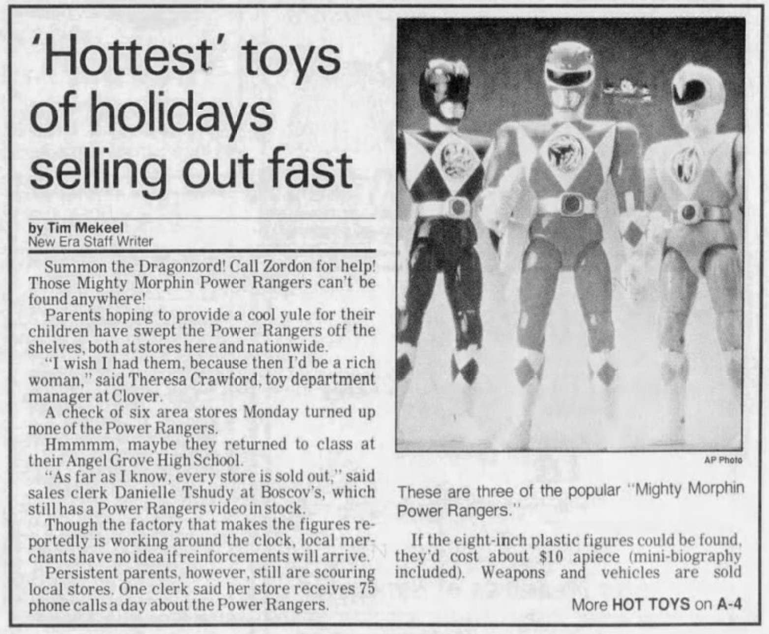 Power Rangers 1993